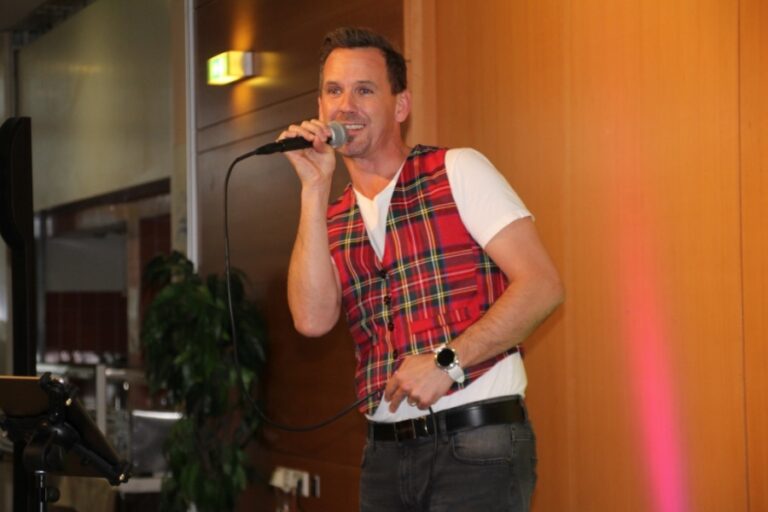 Konzert mit Johann Rosenhammer im Kolpinghaus "Gemeinsam leben" in Wien-Favoriten