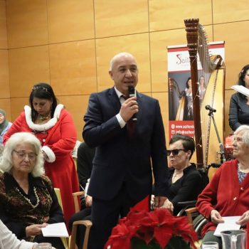 Weihnachtsfeier im Kolpinghaus "Gemeinsam leben" Wien-Leopoldstadt