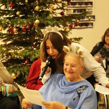 Weihnachtsfeier im Kolpinghaus "Gemeinsam leben" Wien-Leopoldstadt