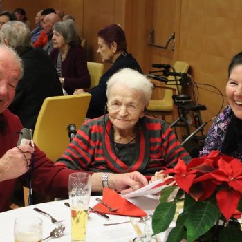 Weihnachtsfeier im Kolpinghaus "Gemeinsam leben" Wien-Leopoldstadt